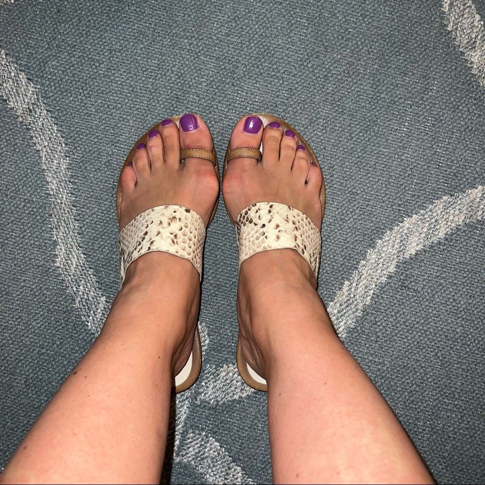 Kors by Michael Kors Snakeskin Sandals